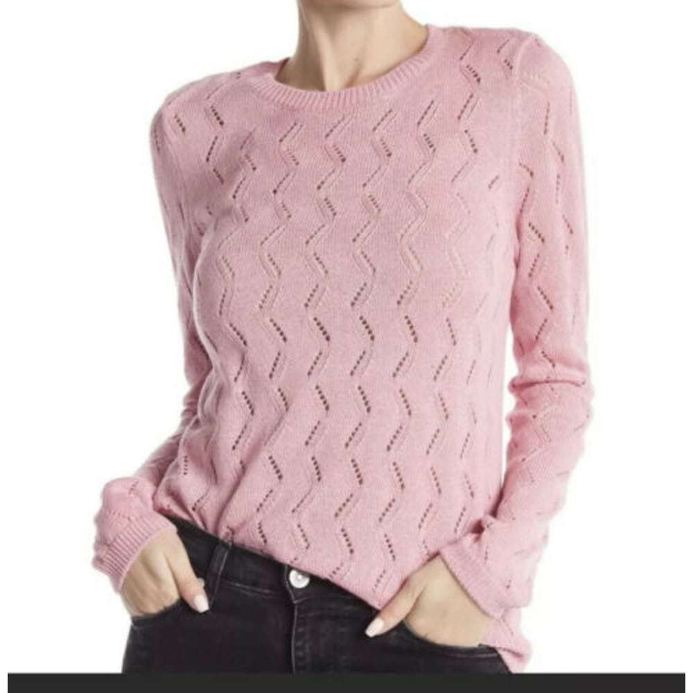 14th & Union Nordstrom Pointelle Crew Neck Sweater